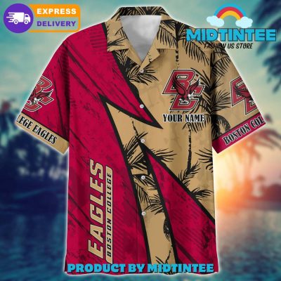 Boston College Eagles Personalized Hawaiian Shirt Trending Summer