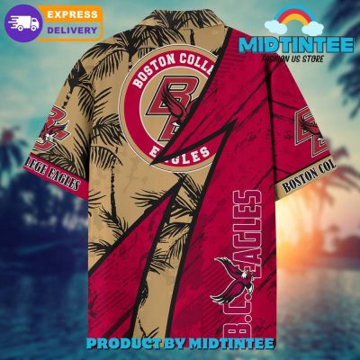 Boston College Eagles Personalized Hawaiian Shirt Trending Summer