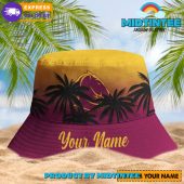 Brisbane Broncos NRL Personalized Bucket Hat - Midtintee