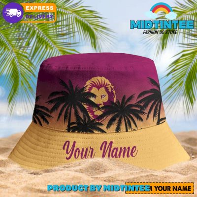 Brisbane Lions AFL Personalized Bucket Hat - Midtintee