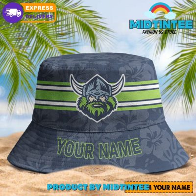 Canberra Raiders NRL Summer Personalized Bucket Hat - Midtintee Canberra Raiders NRL Summer Personalized Bucket Hat - Midtintee