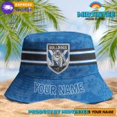 Canterbury Bankstown Bulldogs NRL Summer Personalized Bucket Hat - Midtintee