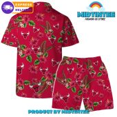 Chicago Bulls Team Hawaiian Set Floral Pattern - demo10