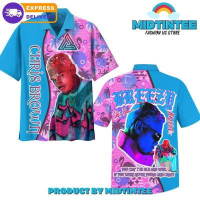 Chris Brown Breezy Colorful Hawaiian Shirt