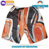 Cincinnati Bengals Oil Painting Art Print Hawaiian Shirt And Short - demo10