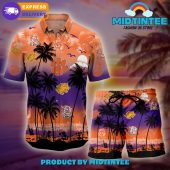 Clemson Tigers Logo Combo Hawaiian Shirt Shorts - demo10