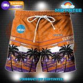Clemson Tigers Ncaa Pattern Personalized Hawaiian Set - demo10