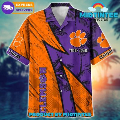 Clemson Tigers Personalized Hawaiian Shirt Trending Summer
