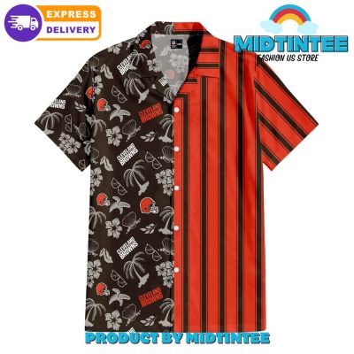 Cleveland Browns Ocean Breeze Hawaiian Shirt And Short