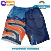 Denver Broncos Oil Painting Art Print Hawaiian Shirt And Short - demo10