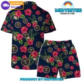 Denver Nuggets Team Hawaiian Set Floral Pattern - demo10