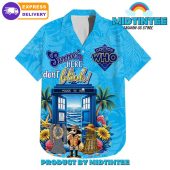 Doctor Who Summers Here Dont Blink Hawaiian Shirt - demo10