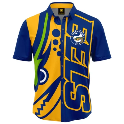 Parramatta Eels Mens 'Showtime' Party Shirt