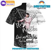 Elvis Presley Love Me Tender Love Me Sweet Hawaiian Shirt - demo10