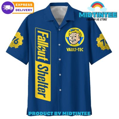 Fallout Shelter Just Gonna Walk This Over Hawaiian Shirt