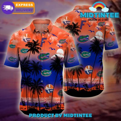 Florida Gators Logo Combo Hawaiian Shirt, Shorts