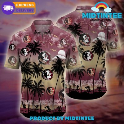 Florida State Seminoles Logo Combo Hawaiian Shirt, Shorts