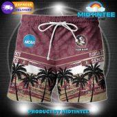 Florida State Seminoles Ncaa Pattern Personalized Hawaiian Set - demo10