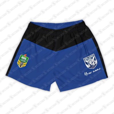 Personalize Men Short Supporter NRL Short Vintage Heritage NRL_OBL_002
