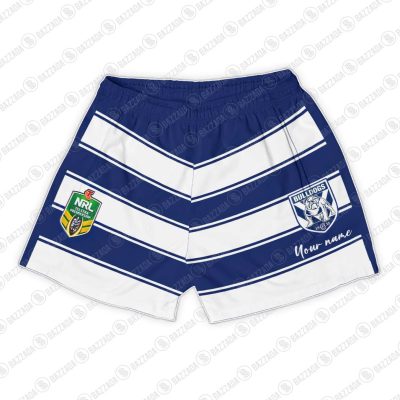 Personalize Men Short Supporter NRL Short Vintage Heritage NRL_OBL_003