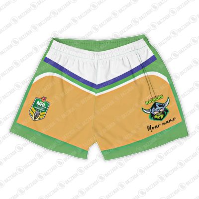 Personalize Men Short Supporter NRL Short Vintage Heritage NRL_OBL_008