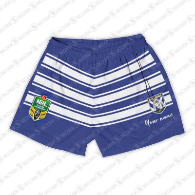 Personalize Men Short Supporter NRL Vintage Heritage NRLVTG014