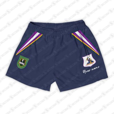 Personalize Men Short Supporter NRL Short Vintage Heritage NRL_OBL_034