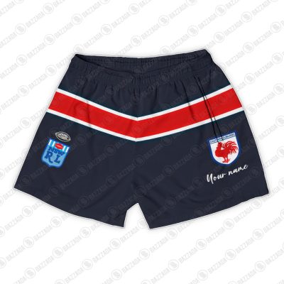Personalize Men Short Supporter NRL Vintage Heritage NRLVTG045