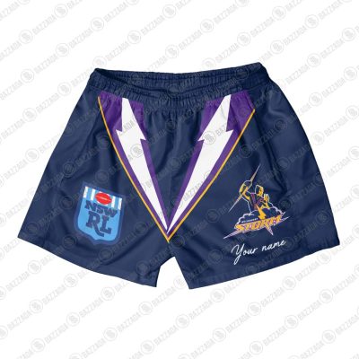 Personalize Men Short Supporter NRL Vintage Heritage NRLVTG044