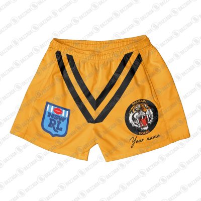 Personalize Men Short Supporter NRL Vintage Heritage NRLVTG019