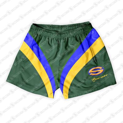 Personalize Men Short Supporter SuperLeague Vintage Heritage SL014