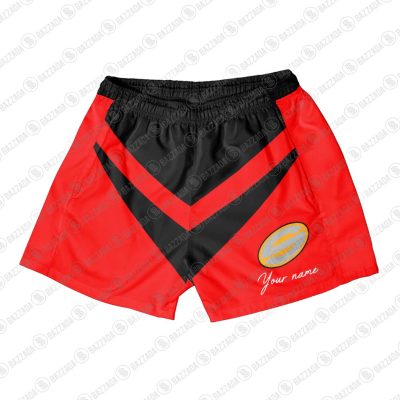 Personalize Men Short Supporter SuperLeague Vintage Heritage SL010