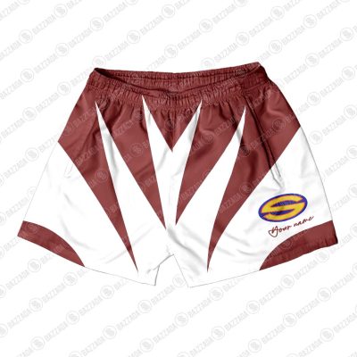 Personalize Men Short Supporter SuperLeague Vintage Heritage SL003