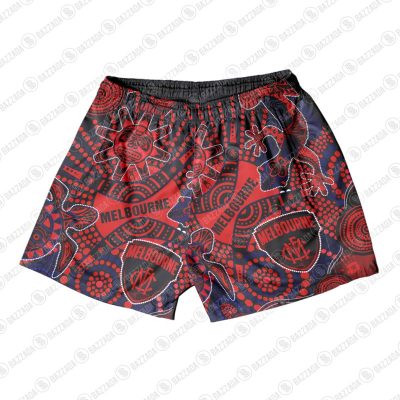 Personalize Men Short Supporter AFL NAIDOC AFLNAIDOC001
