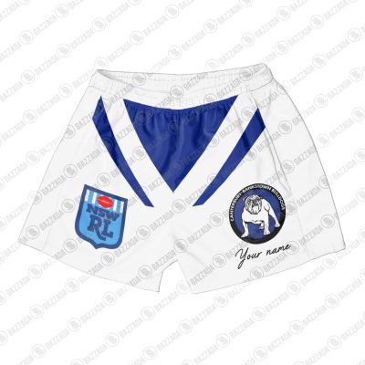 Personalize Men Short Supporter NRL Vintage Heritage NRLVTG032