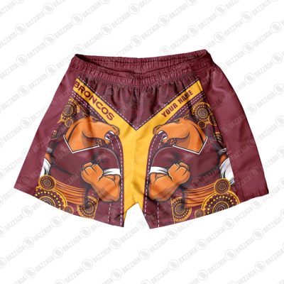 Personalize Men Short Supporter NRL Short NRLST02_012