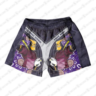 Personalize Men Short Supporter NRL Short NRLST02_014