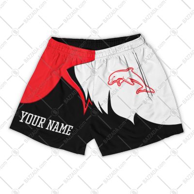 Personalize Men Short Supporter NRL Short NRLST08_005