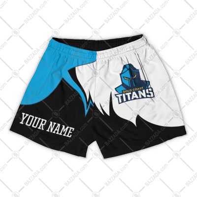 Personalize Men Short Supporter NRL Short NRLST08_006