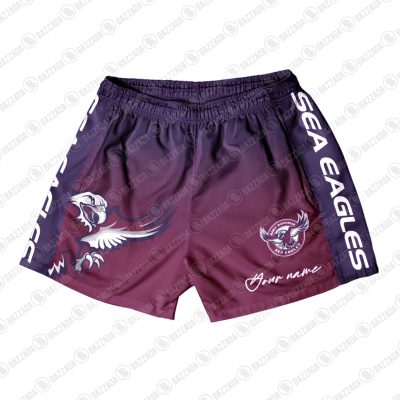 Personalize Men Short Supporter NRL Short 2025 NRL25_006