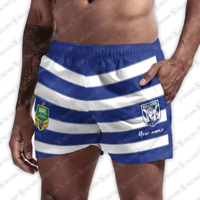 Personalize Men Short Supporter NRL Short Vintage Heritage NRL_OBL_001