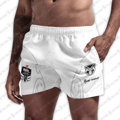 Personalize Men Short Supporter NRL Short Vintage Heritage NRL_OBL_014