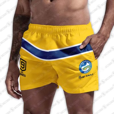 Personalize Men Short Supporter NRL Short Vintage Heritage NRL_OBL_016
