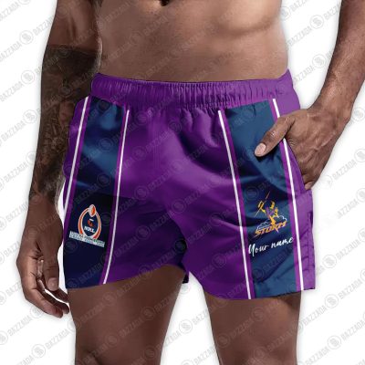 Personalize Men Short Supporter NRL Vintage Heritage NRLVTG043