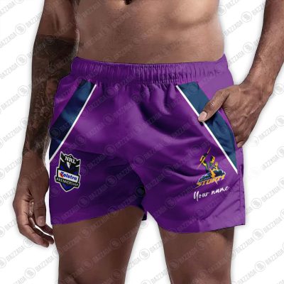 Personalize Men Short Supporter NRL Vintage Heritage NRLVTG041