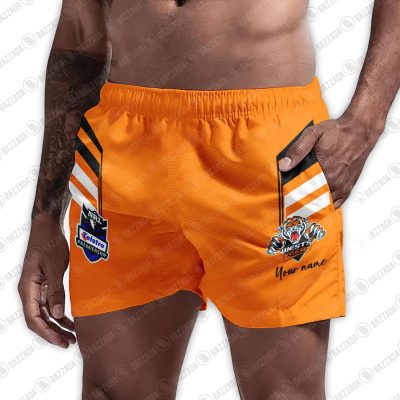 Personalize Men Short Supporter NRL Short Vintage Heritage NRL_OBL_038
