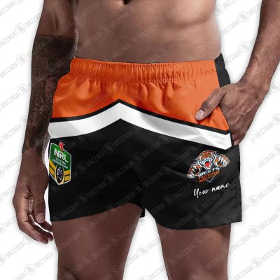Personalize Men Short Supporter NRL Short Vintage Heritage NRL_OBL_037