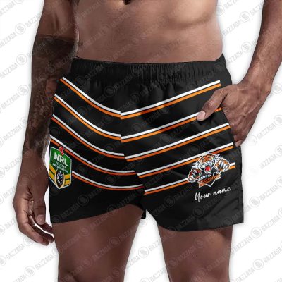 Personalize Men Short Supporter NRL Short Vintage Heritage NRL_OBL_035
