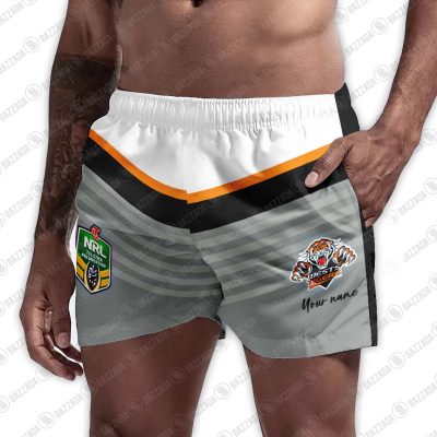 Personalize Men Short Supporter NRL Short Vintage Heritage NRL_OBL_033
