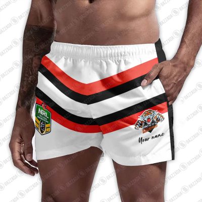 Personalize Men Short Supporter NRL Short Vintage Heritage NRL_OBL_030